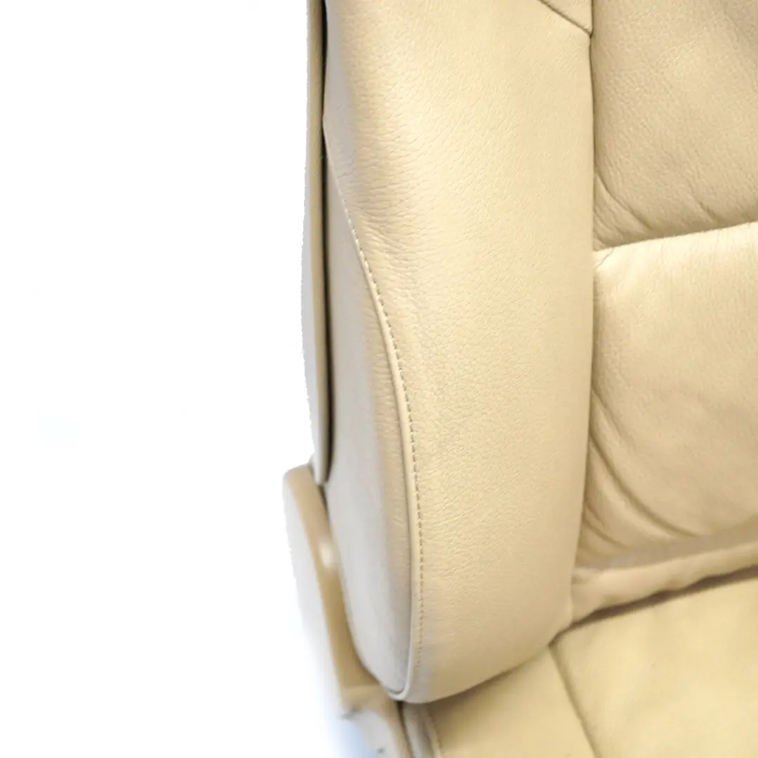 BMW E60 E61 Siège avant gauche Dakota en cuir beige M Sport chauffant - SKU 7152076-2 - Numéro de pièce 7152076