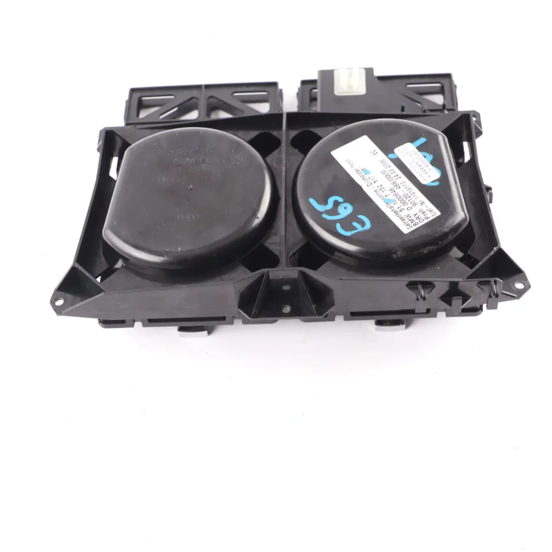 BMW E65 Console Centrale Portabicchieri Anteriore Titan 87 - SKU 7152117 - Numero di parte 7152117