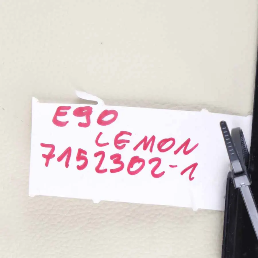 Podłokietnik Kanapy Tył Skóra Lemon do BMW E90 E91 o numerze 7152302 BMW E90 E91 Podłokietnik Kanapy Tył Skóra Lemon - SKU 7152302-1 - Numer Części 7152302