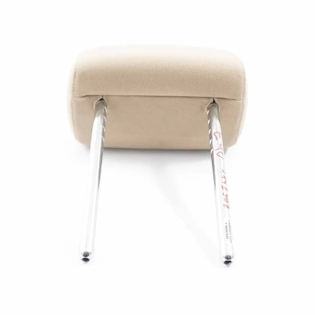 Headrest Rear Left Right N/O/S Backrest Headrest Cloth Beige to BMW E90 E91 Seat with Part number 7152307 BMW E90 E91 Seat Headrest Rear Left Right N/O/S Backrest Headrest Cloth Beige - SKU 7152307 - Part number 7152307