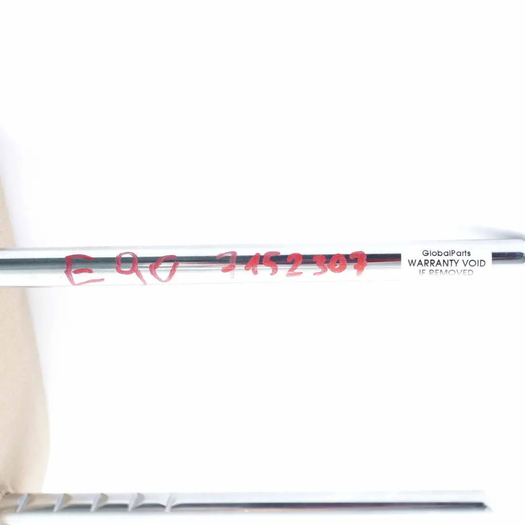 BMW E90 E91 Seat Headrest Rear Left Right N/O/S Backrest Headrest Cloth Beige - SKU 7152307 - Part number 7152307