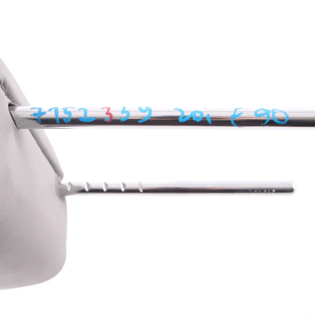 BMW E90 E91 Seat Headrest Rear Left Right N/O/S Backrest Headrest Leather Grey - SKU 7152339 - Part number 7152339