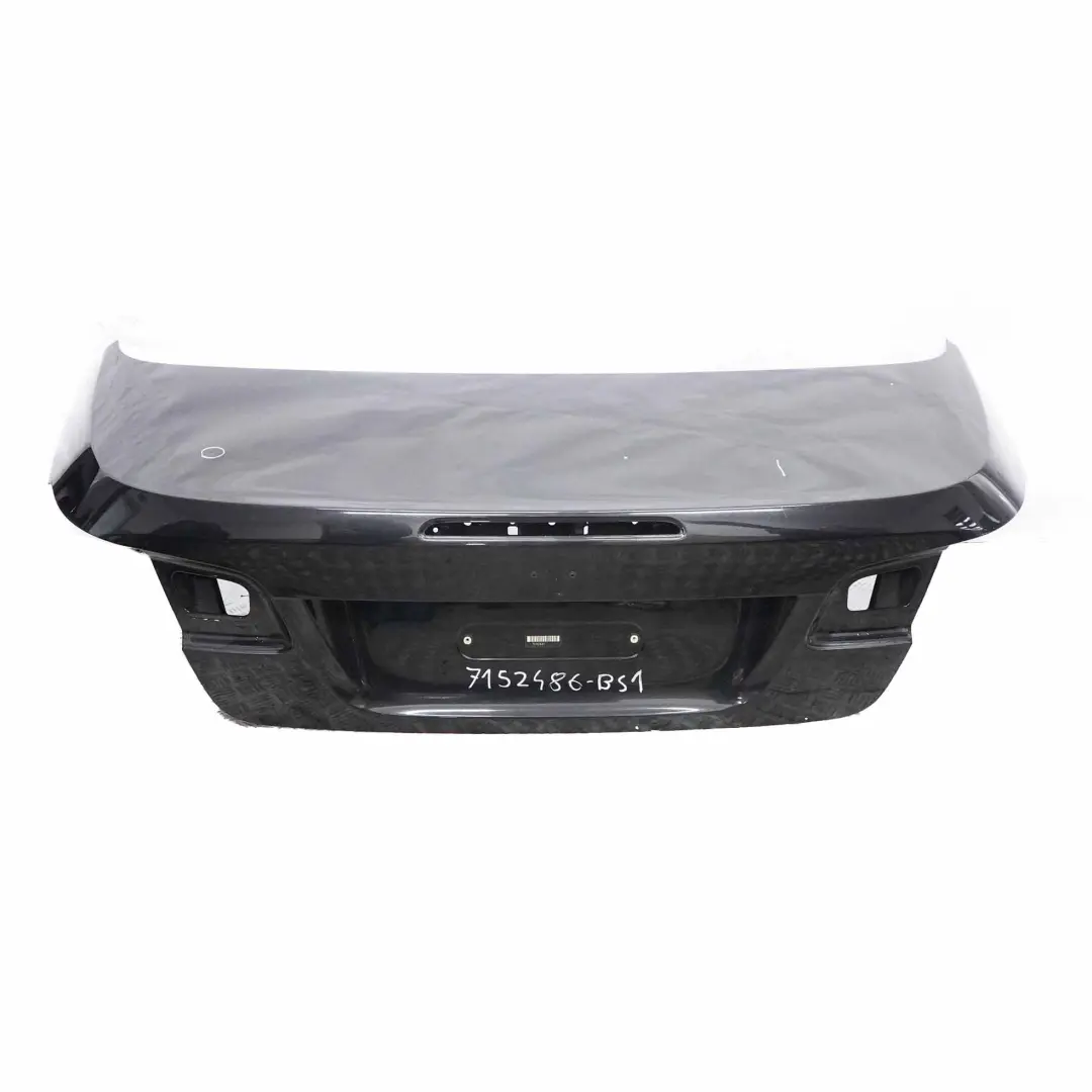  Boot Trunk Lid BMW E93 Convertible Rear Tailgate Bootlid Black Sapphire - 475 - SKU 7152486-BS1 - Part number 7152486