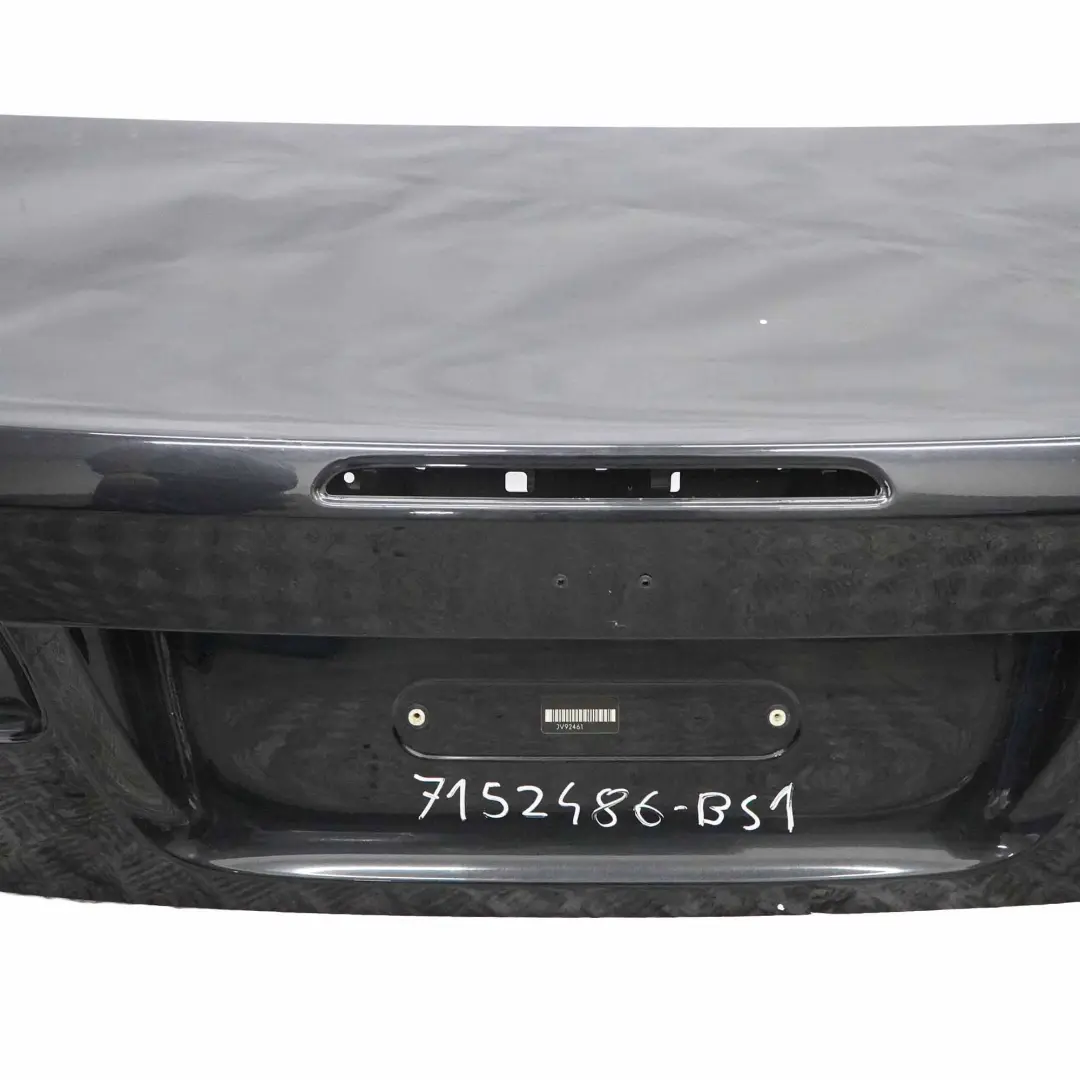  Boot Trunk Lid BMW E93 Convertible Rear Tailgate Bootlid Black Sapphire - 475 - SKU 7152486-BS1 - Part number 7152486