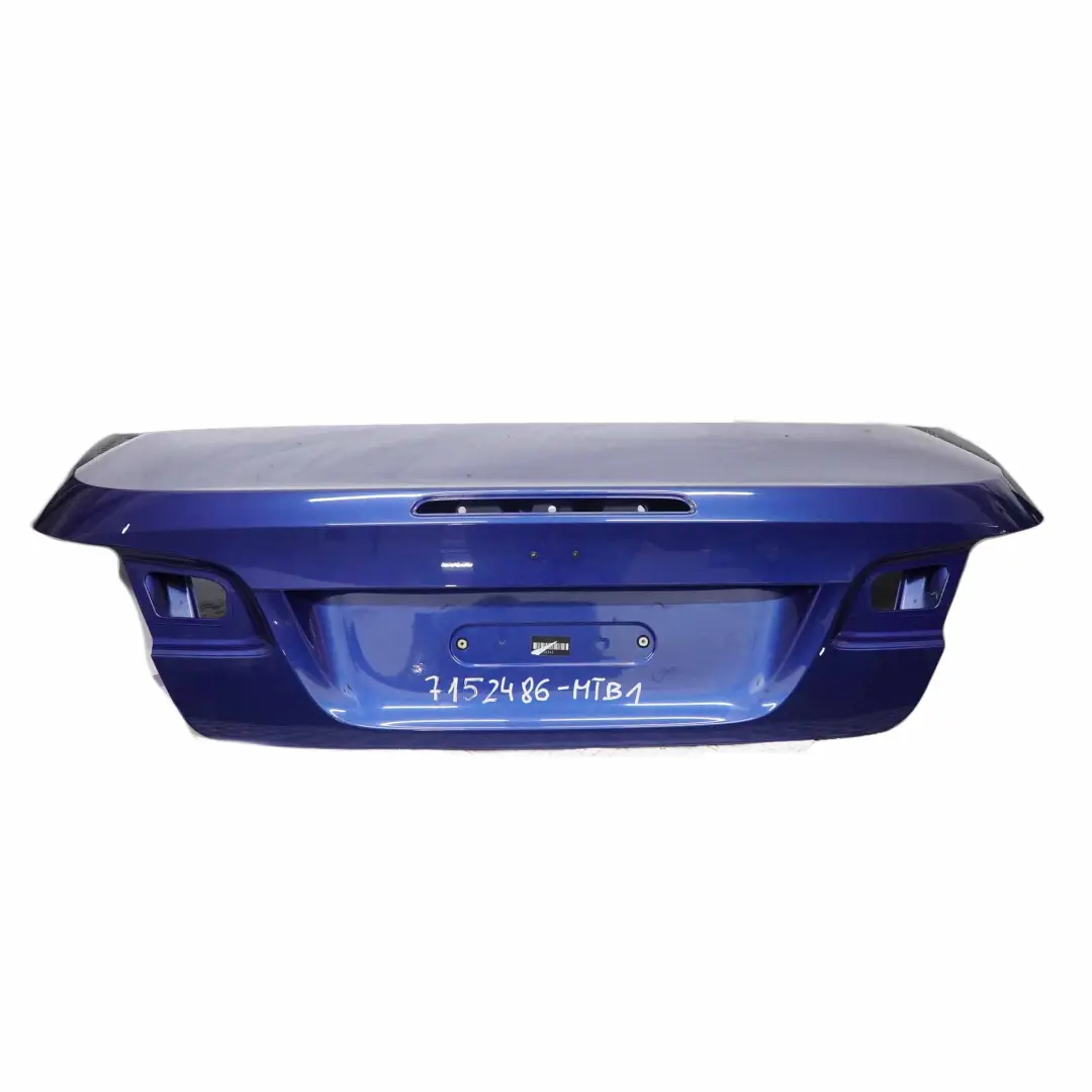 Boot Trunk Lid Rear Montegoblau Montego Blue - A51 to BMW E93 Convertible Tailgate with Part number 7152486 BMW E93 Convertible Tailgate Boot Trunk Lid Rear Montegoblau Montego Blue - A51 - SKU 7152486-MTB1 - Part number 7152486