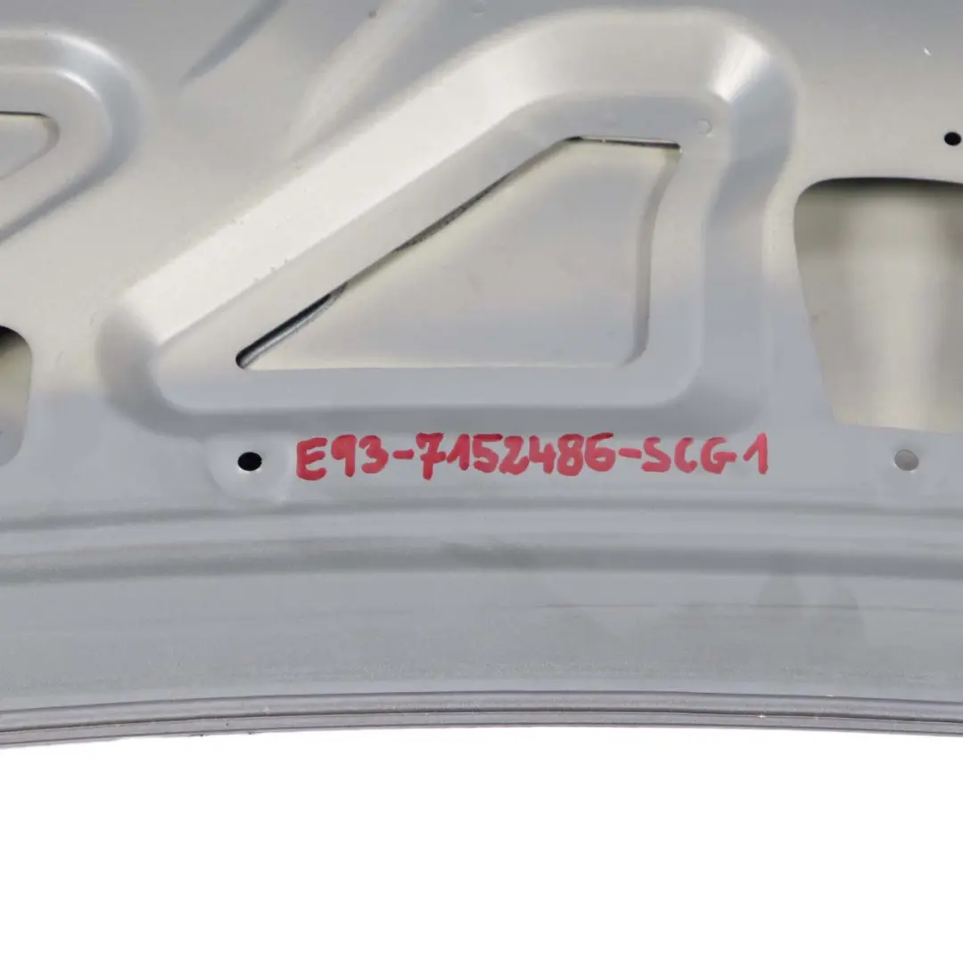 Boot Trunk Lid Tailgate Rear Lid Spacegrau Grey - A52 to BMW 3 E93 Convertible with Part number 7152486 BMW 3 E93 Convertible Boot Trunk Lid Tailgate Rear Lid Spacegrau Grey - A52 - SKU 7152486-SCG1 - Part number 7152486