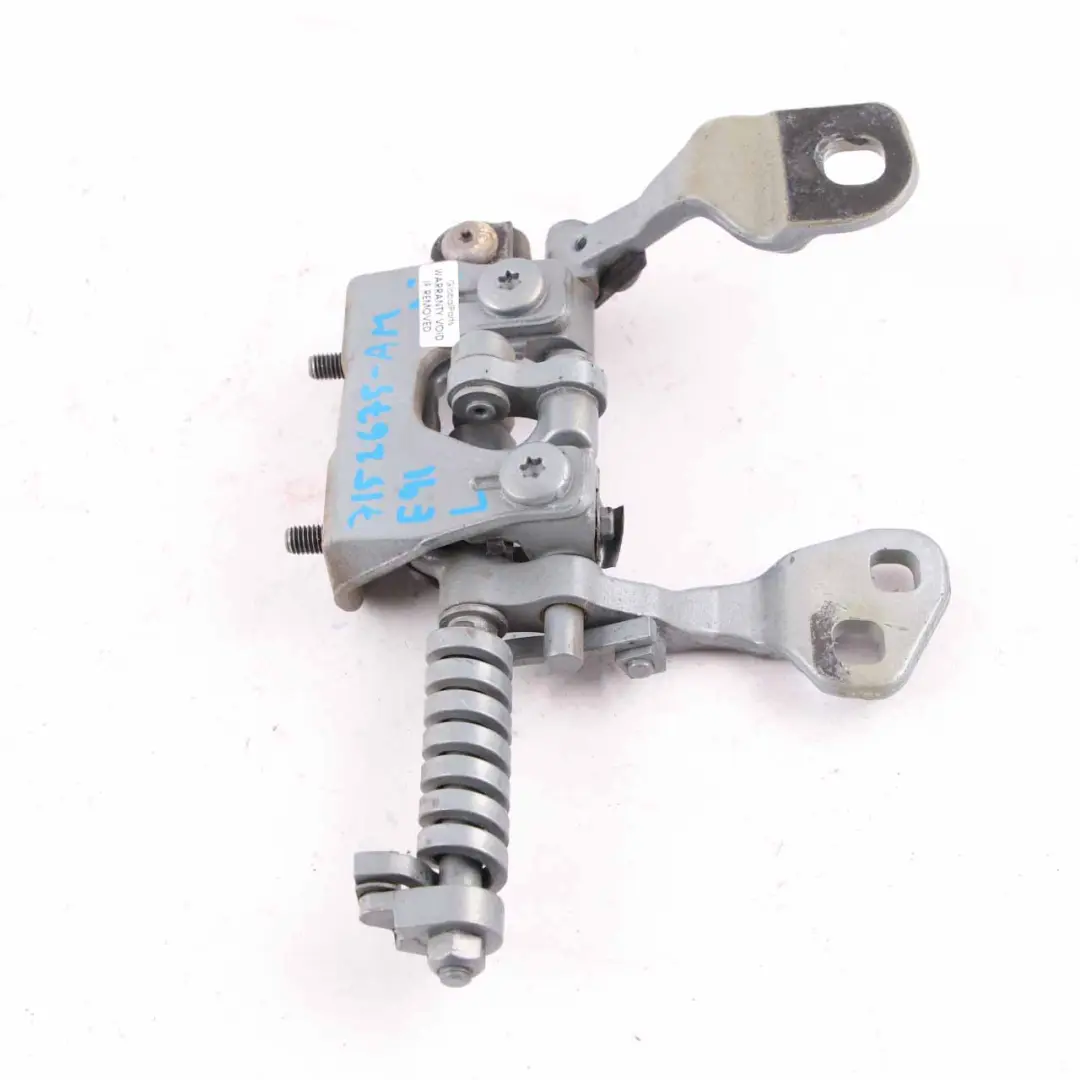 Trunk Lid Hinge Boot Rear Left N/S Arktis Arctic Metallic A34 7119041 to BMW E91 with Part number 7152675 BMW E91 Trunk Lid Hinge Boot Rear Left N/S Arktis Arctic Metallic A34 7119041 - SKU 7152675-AM - Part number 7152675