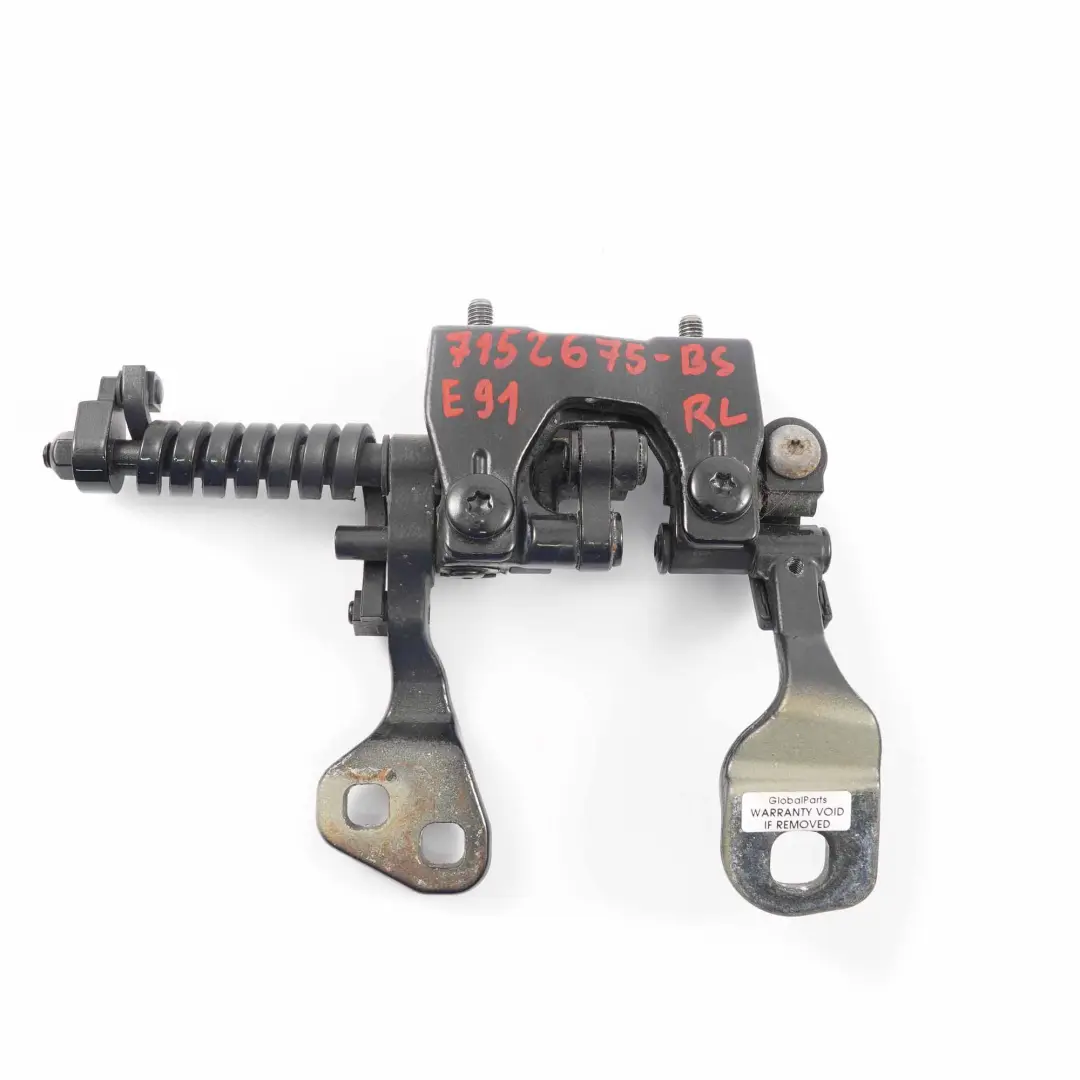 Boot Trunk Hinge Touring Left N/S Black Sapphire - 475 7119041 to BMW E91 Rear with Part number 7152675 BMW E91 Rear Boot Trunk Hinge Touring Left N/S Black Sapphire - 475 7119041 - SKU 7152675-BS - Part number 7152675