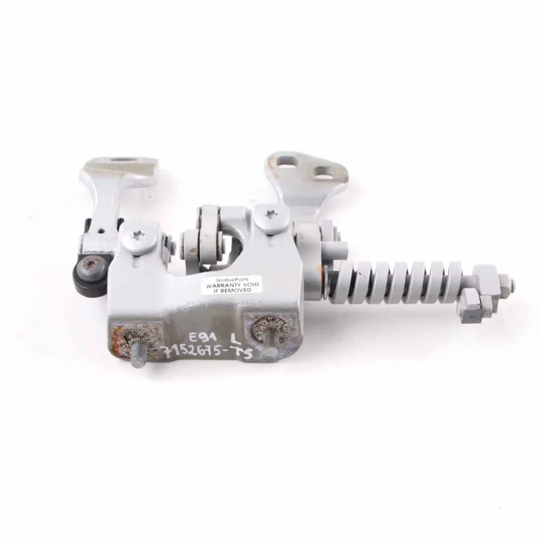 Cerniera Bagagliaio Touring Posteriore Sinistra Titan Silver 354 7119041 per BMW E91 con numero di parte 7152675 BMW E91 Cerniera Bagagliaio Touring Posteriore Sinistra Titan Silver 354 7119041 - SKU 7152675-TS - Numero di parte 7152675