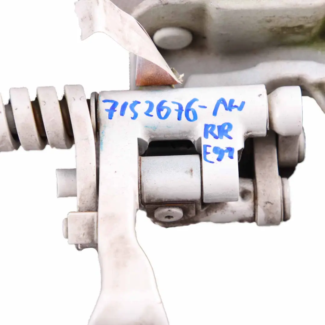BMW E91 Trunk Lid Hinge Boot Rear Right Alpinweiss Alpine White 300 7119042 - SKU 7152676-AW - Part number 7152676