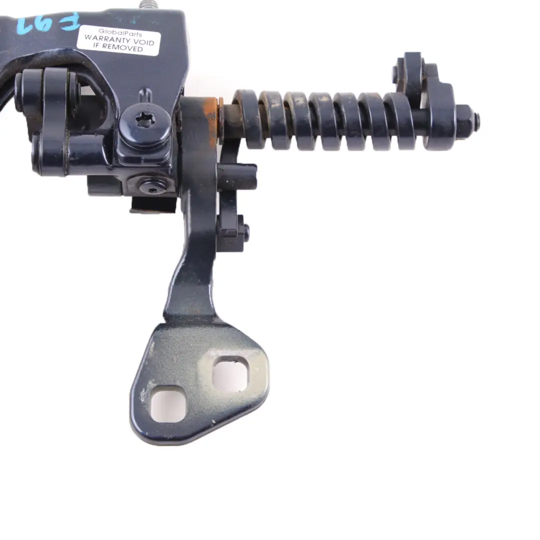 BMW E91 Charnière de coffre arrière droite Tiefseeblau Deep Sea Blue A76 7119042 - SKU 7152676-DSB - Numéro de pièce 7152676