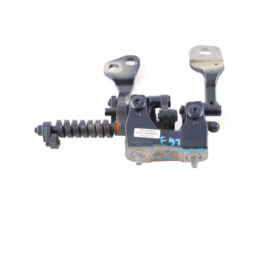 BMW E91 Trunk Lid Hinge Boot Rear Right Tiefseeblau Deep Sea Blue A76 7119042 - SKU 7152676-DSB - Part number 7152676