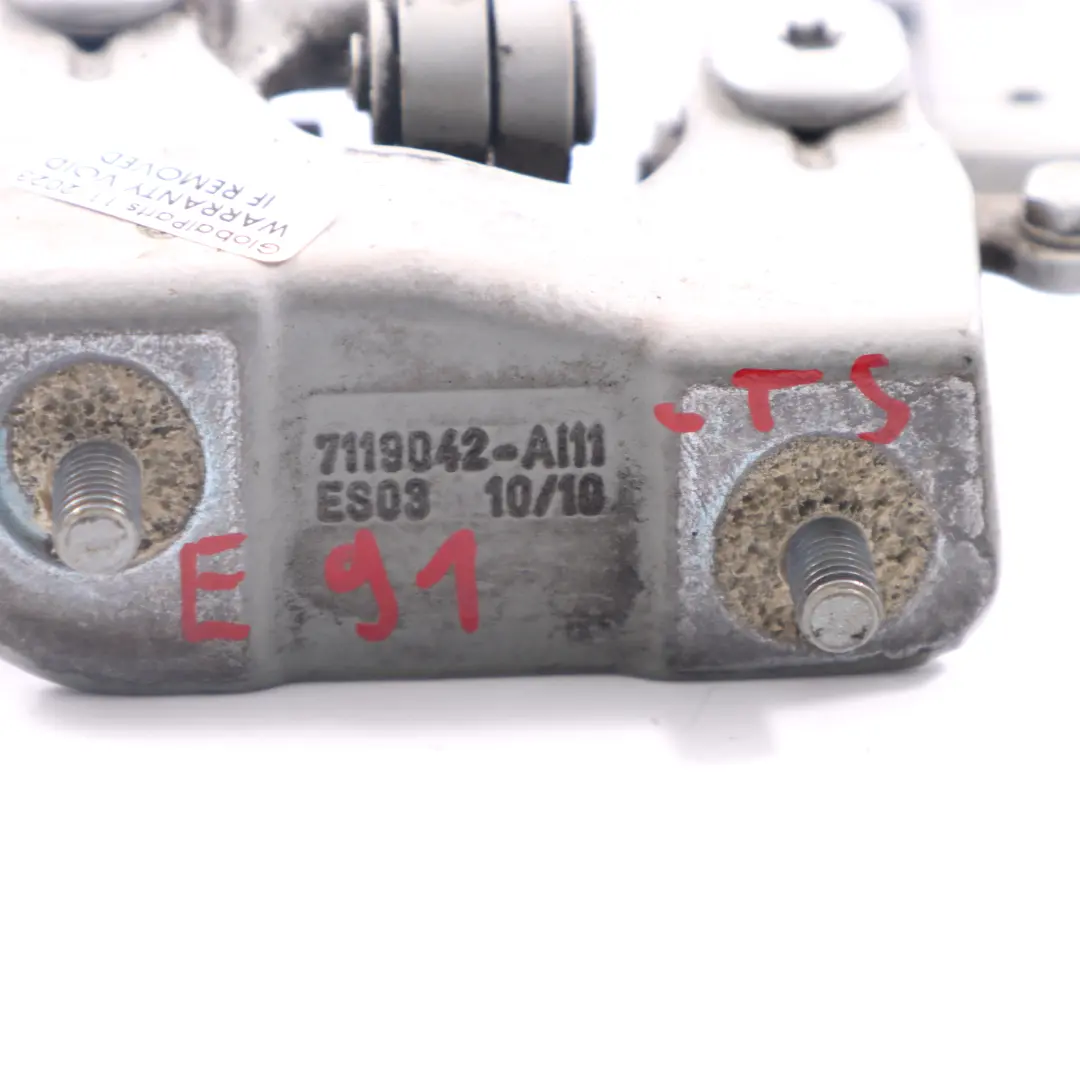 BMW E91 Zawias Klapy Bagażnika Prawy Tył Srebrny Titansilber - SKU 7152676-TS - Numer Części 7152676