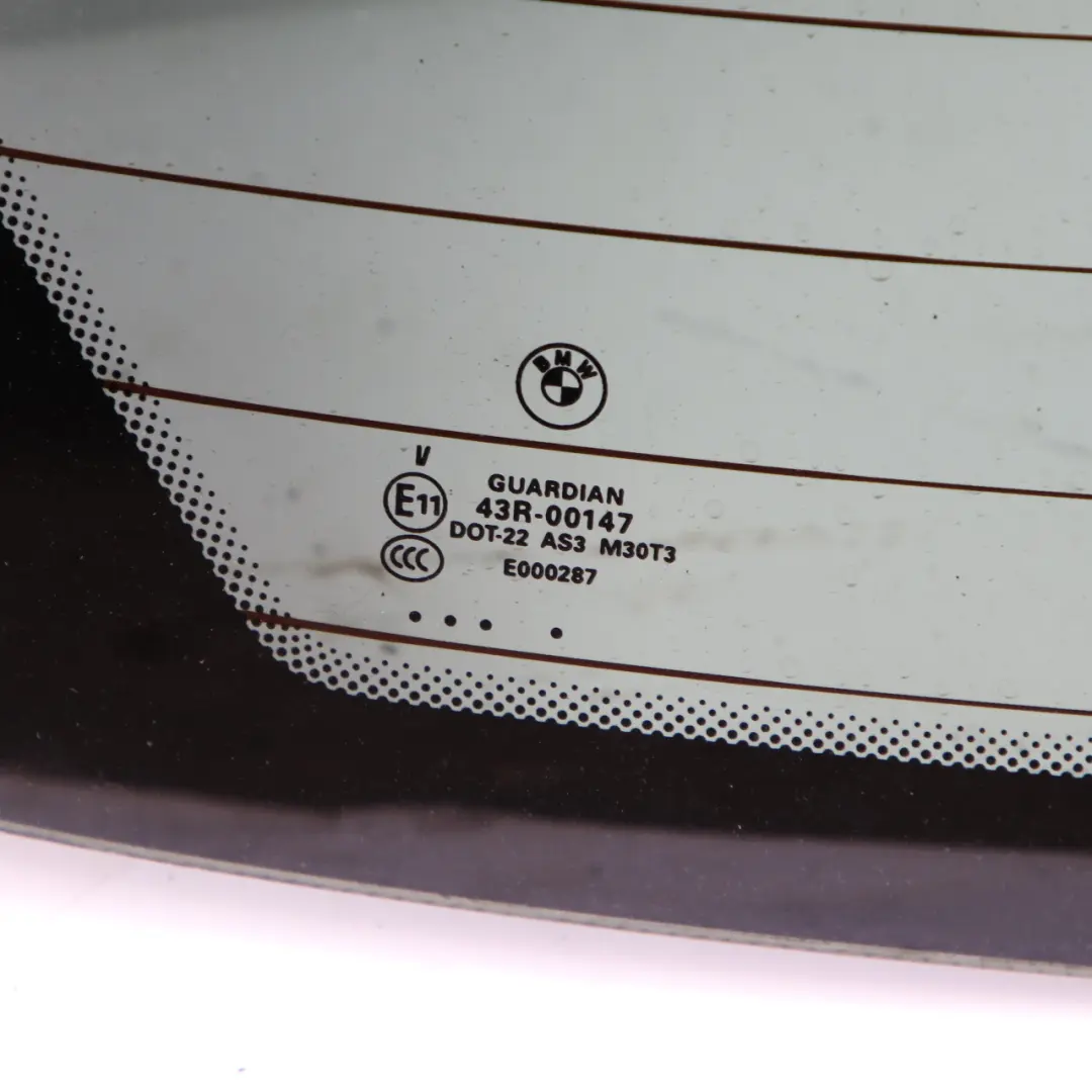 BMW X5 E70 Rear Window Tailgate Boot Trunk Lid Glass Glazing Tinted AS3 - SKU 7152767-2 - Part number 7152767