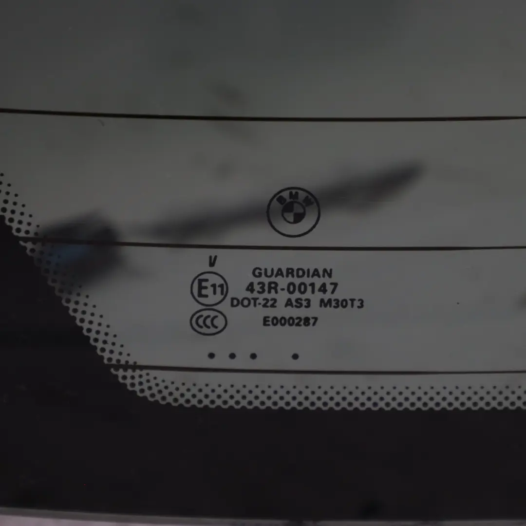 BMW X5 E70 Rear Window Tailgate Boot Trunk Lid Glass Glazing Tinted AS3 - SKU 7152767-3 - Part number 7152767