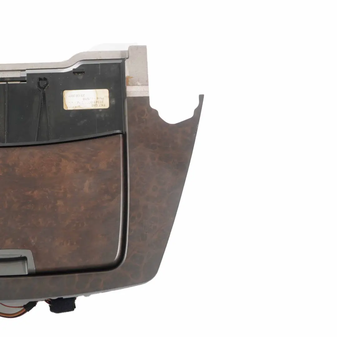 Console centrale Portacenere Modulo Legno Vavona Grau Grigio per BMW E65 E66 con numero di parte 7152857 BMW E65 E66 Console centrale Portacenere Modulo Legno Vavona Grau Grigio - SKU 7152857 - Numero di parte 7152857