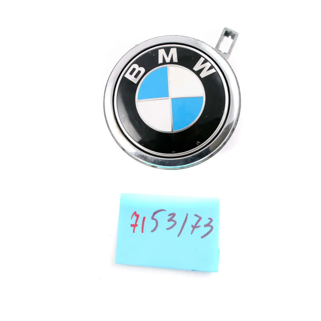 Emblème Bouton Hayon Badge Ouverture Ouverture pour BMW E81 E87 E87N LCI à propos du numéro de pièce 7153173 BMW E81 E87 E87N LCI Emblème Bouton Hayon Badge Ouverture Ouverture - SKU 7153173 - Numéro de pièce 7153173
