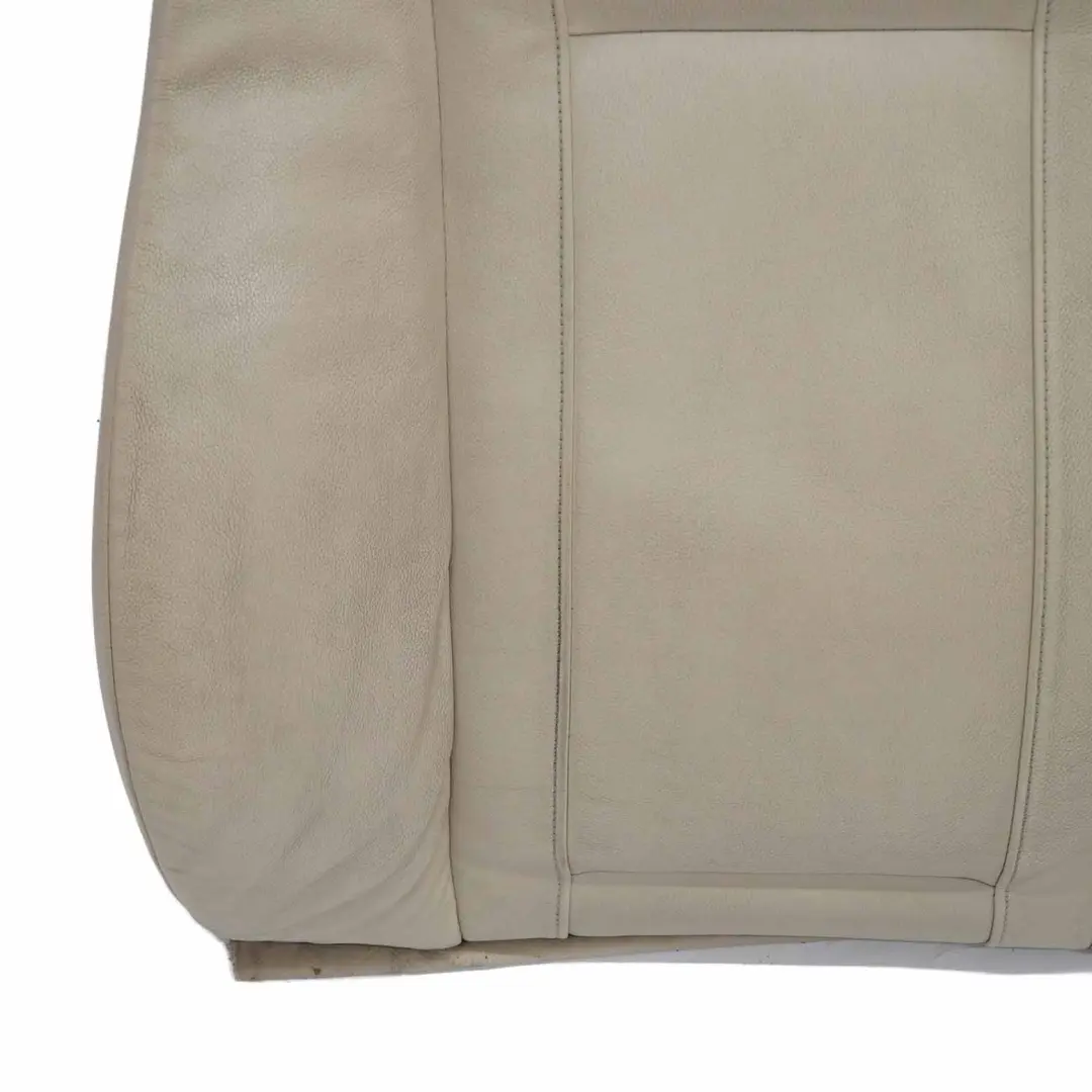 BMW E65 E66 Front Seat Backrest Left Right N/O/S Back Rest Cover Beige - SKU 7153366 - Part number 7153366