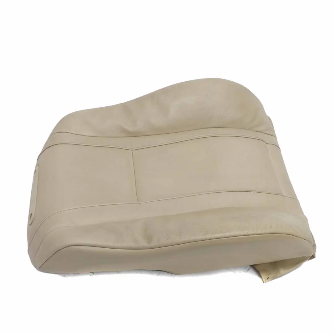 BMW E65 E66 Front Seat Backrest Left Right N/O/S Back Rest Cover Beige - SKU 7153366 - Part number 7153366