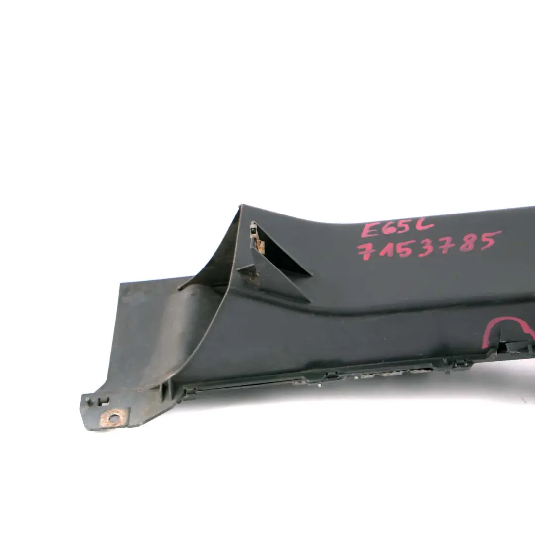 BMW 7 Series E65 E66 Lateral Left N/S Engine Compartment Screening - SKU 7153785 - Part number 7153785