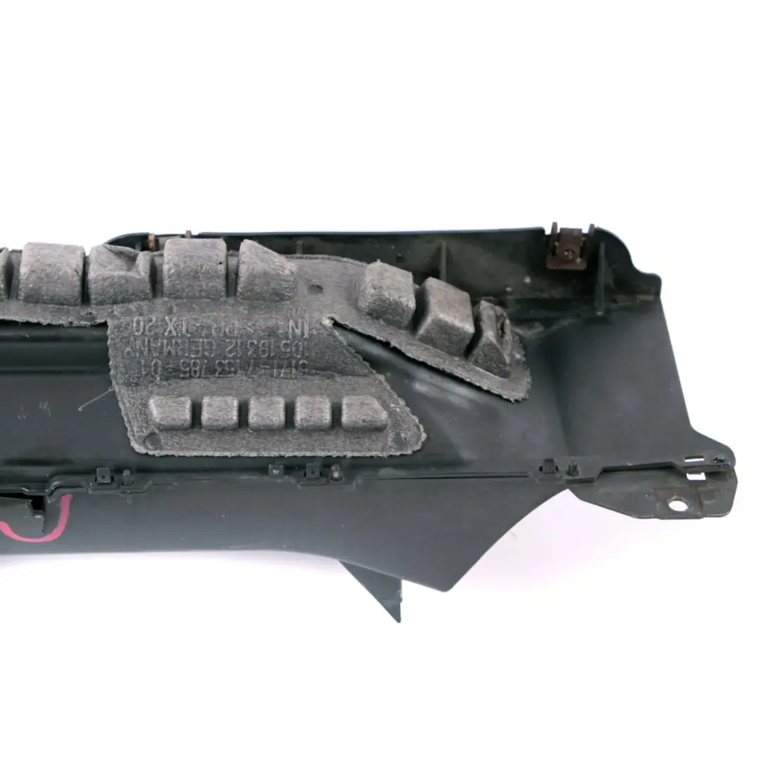 BMW 7 Series E65 E66 Lateral Left N/S Engine Compartment Screening - SKU 7153785 - Part number 7153785