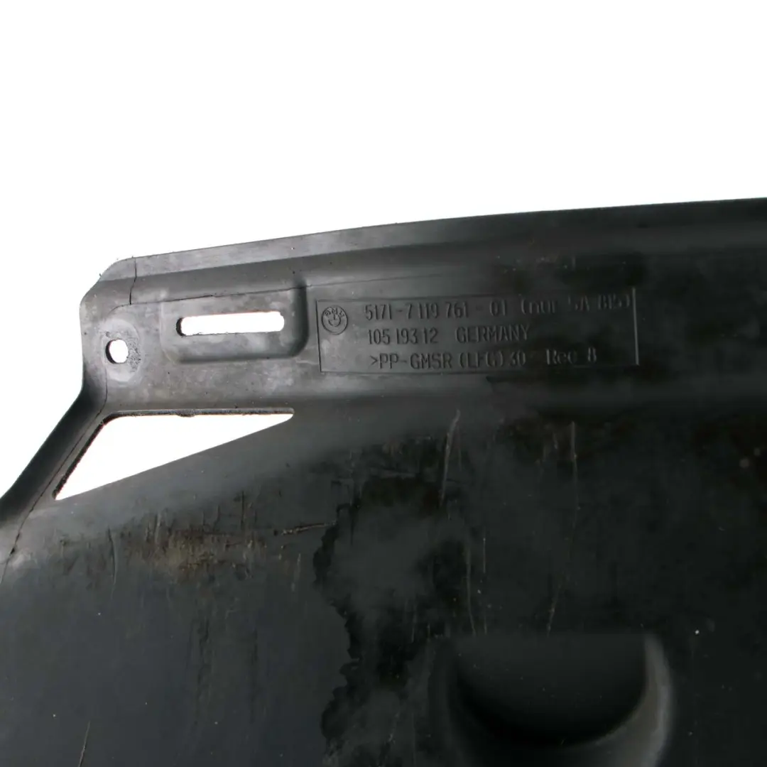 BMW 7 E65 E66 Diesel Engine Compartment Screening Shielding Panel - SKU 7153791 - Part number 7153791