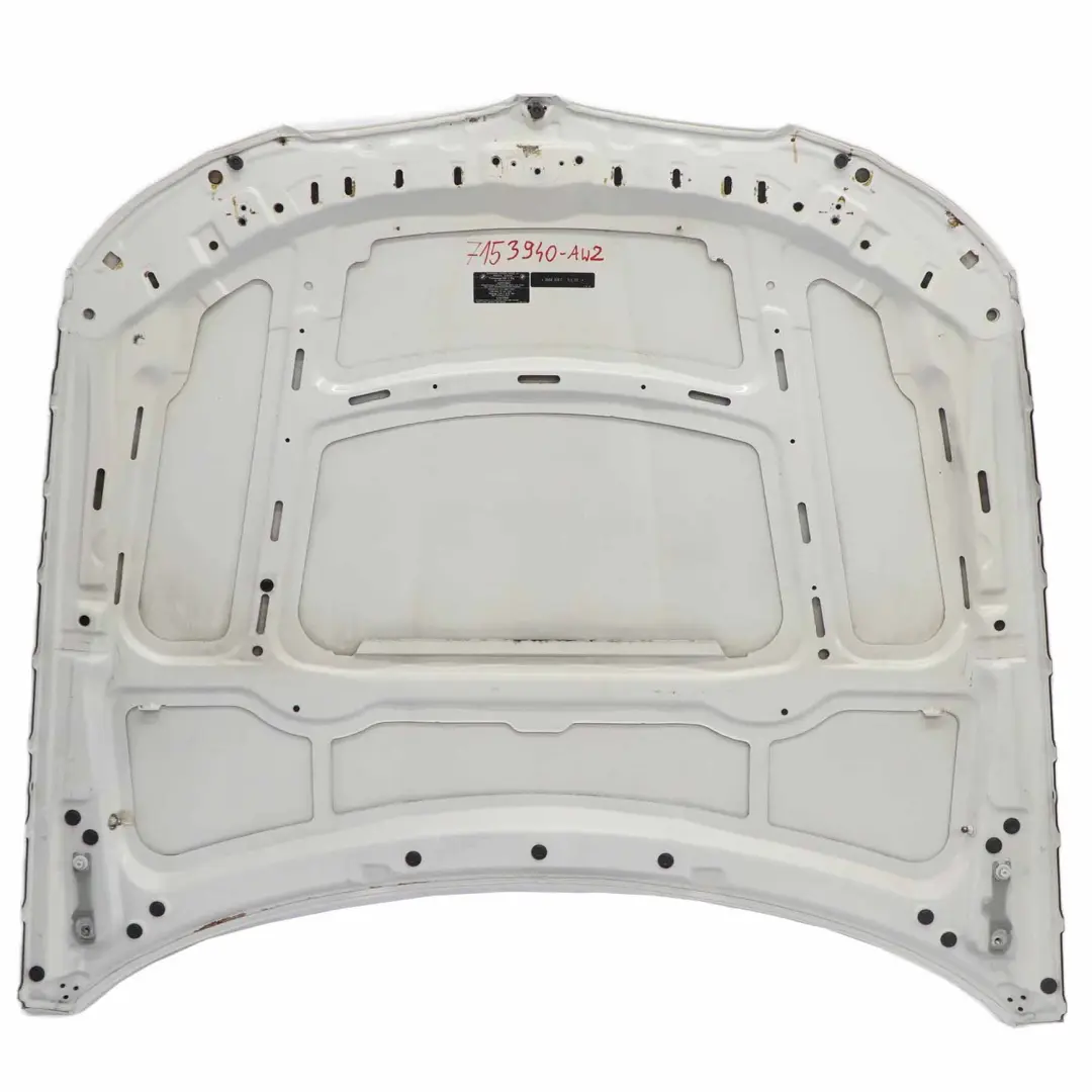 BMW E90 LCI Hood Bonnet Cover Panel Alpinweiss Alpine White - 300 - SKU 7153940-AW2 - Part number 7153940