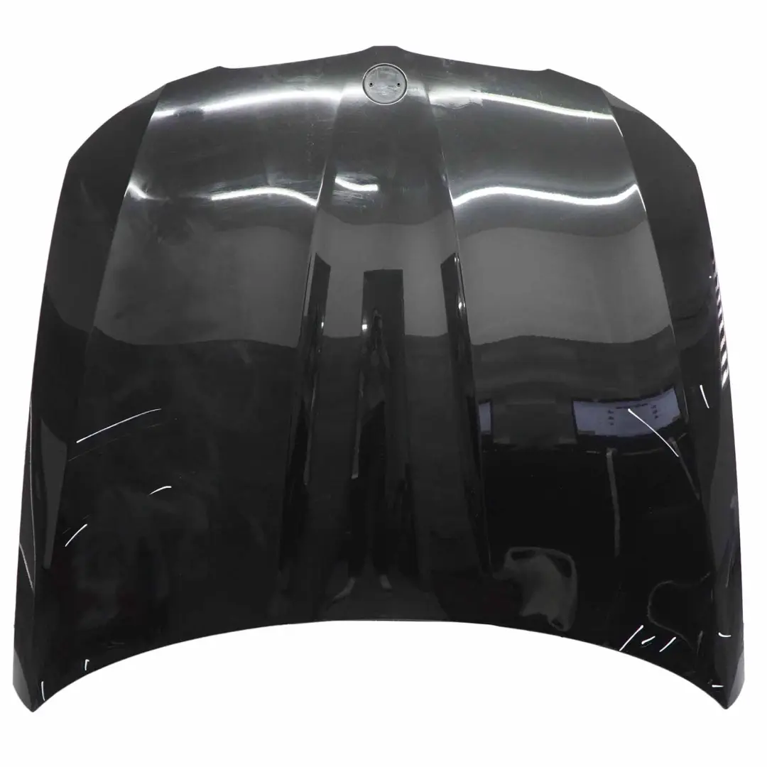 BMW E90 E91 LCI Hood Bonnet Cover Panel Black Sapphire Metallic - 475 - SKU 7153940-BS1 - Part number 7153940