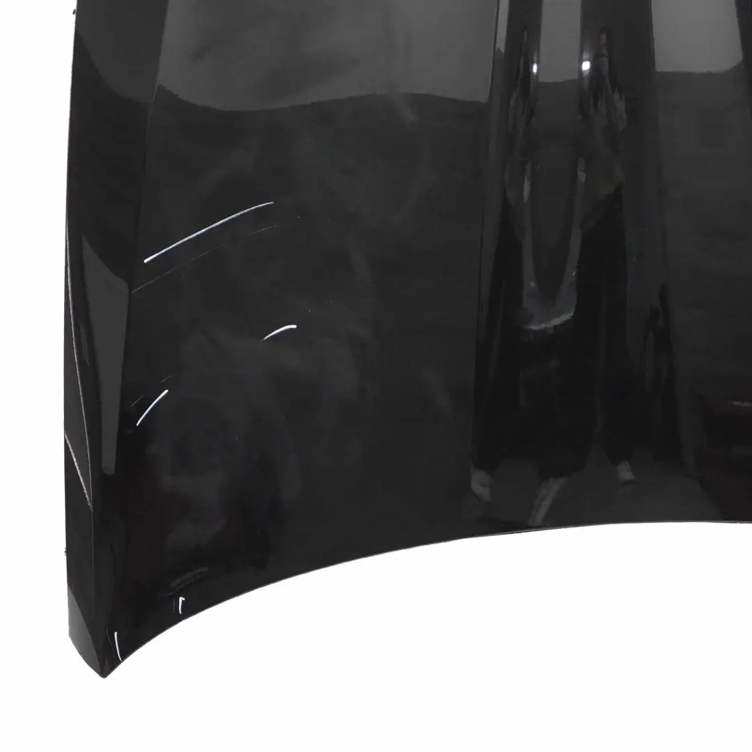 BMW E90 E91 LCI Hood Bonnet Cover Panel Black Sapphire Metallic - 475 - SKU 7153940-BS1 - Part number 7153940