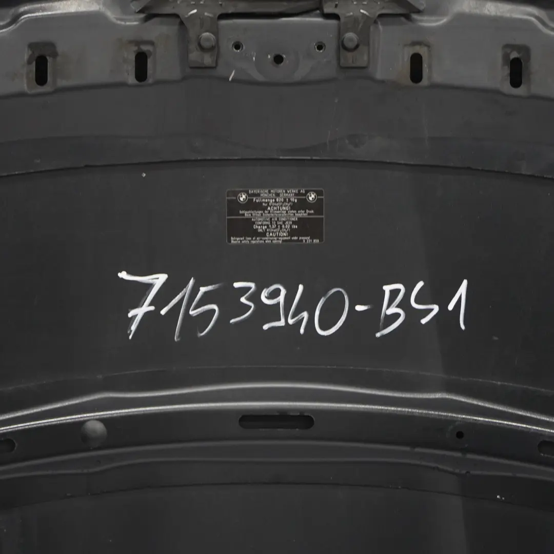 BMW E90 E91 LCI Maska Pokrywa Silnika Czarna - SKU 7153940-BS1 - Numer Części 7153940