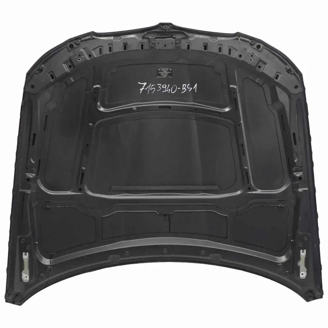 BMW E90 E91 LCI Hood Bonnet Cover Panel Black Sapphire Metallic - 475 - SKU 7153940-BS1 - Part number 7153940