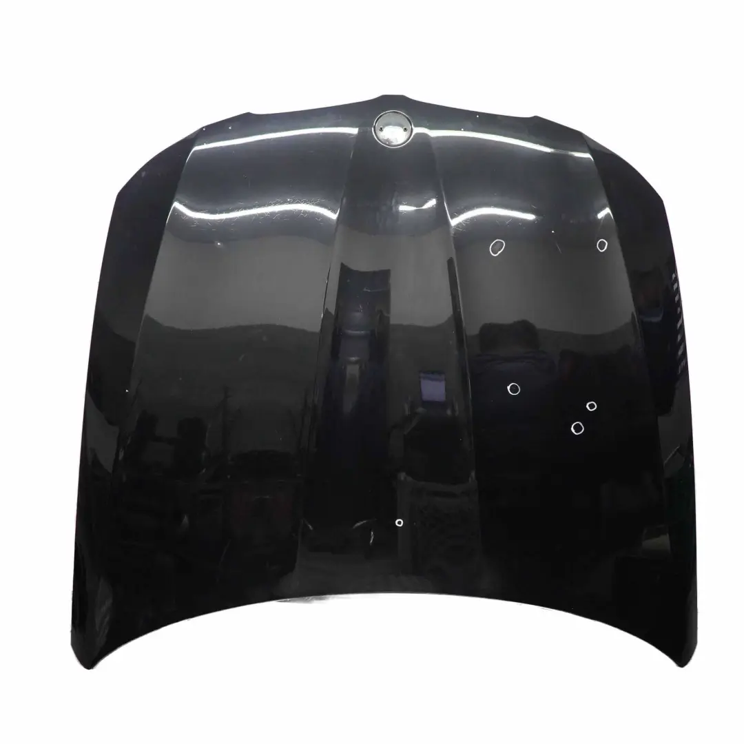 BMW E90 E91 LCI Hood Bonnet Cover Panel Black Sapphire Metallic - 475 - SKU 7153940-BS2 - Part number 7153940