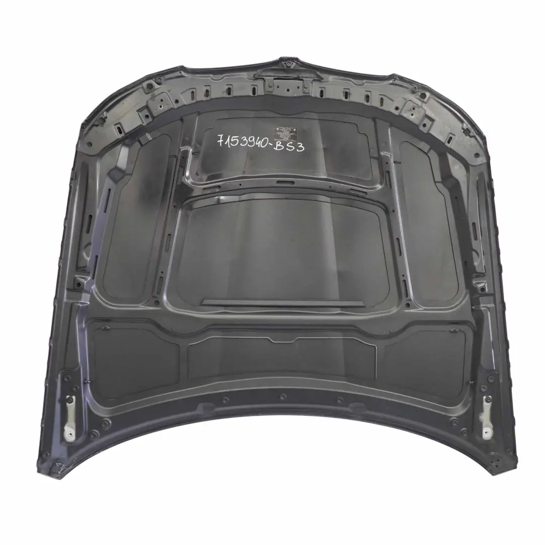 BMW E90 E91 LCI Hood Bonnet Cover Panel Black Sapphire Metallic - 475 - SKU 7153940-BS3 - Part number 7153940