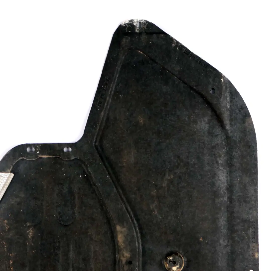Underfloor Belly Pan Centre Coating Cover Screening to BMW E60 E61 E63 with Part number 7154142 BMW E60 E61 E63 Underfloor Belly Pan Centre Coating Cover Screening - SKU 7154142-3 - Part number 7154142