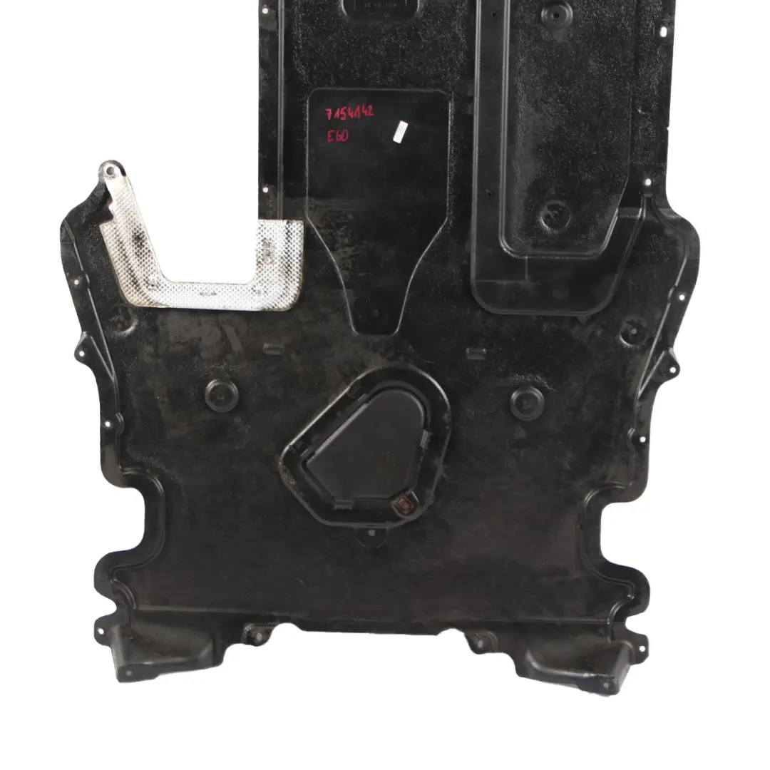 Undertray Underfloor Belly Pan Centre Coating Covering Shield Panel to BMW E60 E63 with Part number 7154142 BMW E60 E63 Undertray Underfloor Belly Pan Centre Coating Covering Shield Panel - SKU 7154142 - Part number 7154142