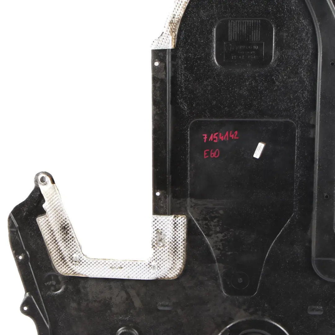 Undertray Underfloor Belly Pan Centre Coating Covering Shield Panel to BMW E60 E63 with Part number 7154142 BMW E60 E63 Undertray Underfloor Belly Pan Centre Coating Covering Shield Panel - SKU 7154142 - Part number 7154142