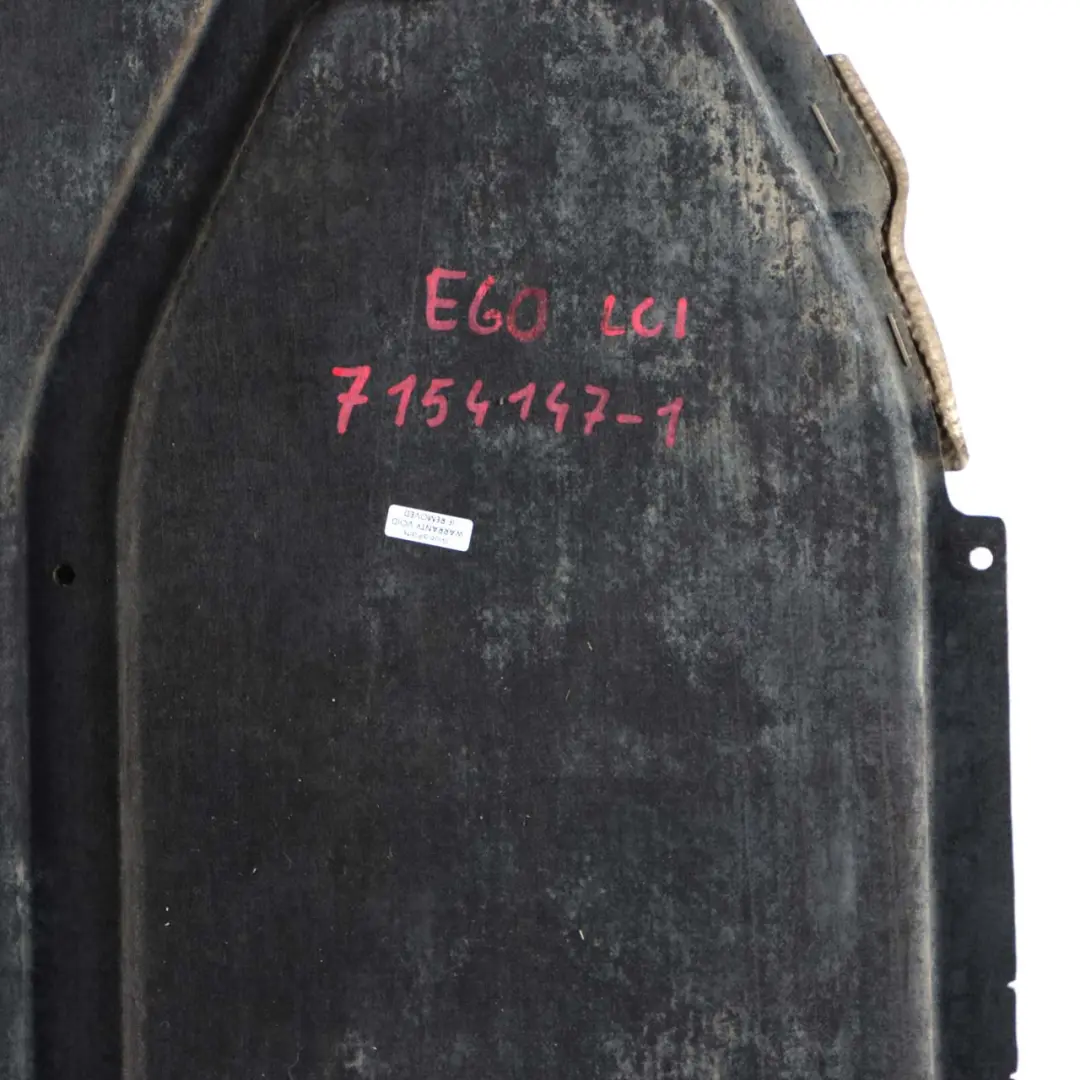 Underfloor Centre Coating Chassis Cover to BMW 5 Series E60 E61 LCI 1 with Part number 7154147 BMW 5 Series E60 E61 LCI 1 Underfloor Centre Coating Chassis Cover - SKU 7154147-1 - Part number 7154147