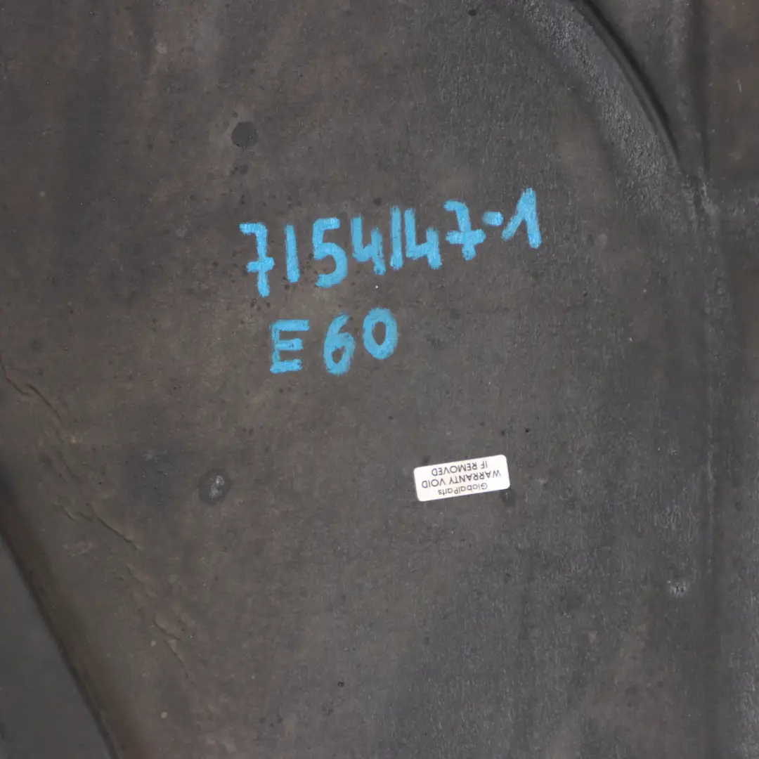 BMW 5 E60 E61 LCI Underfloor Underbody Coating Centre Chassis Cover - SKU 7154147 - Part number 7154147