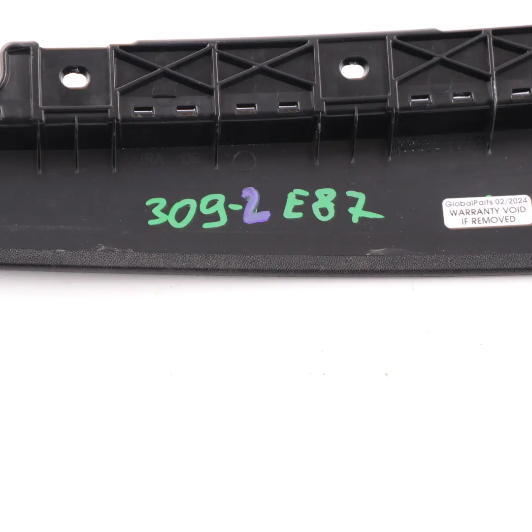 BMW E87 Finisher Window Frame B Pillar Front Left N/S Panel Shadow Line - SKU 7154309-2 - Part number 7154309