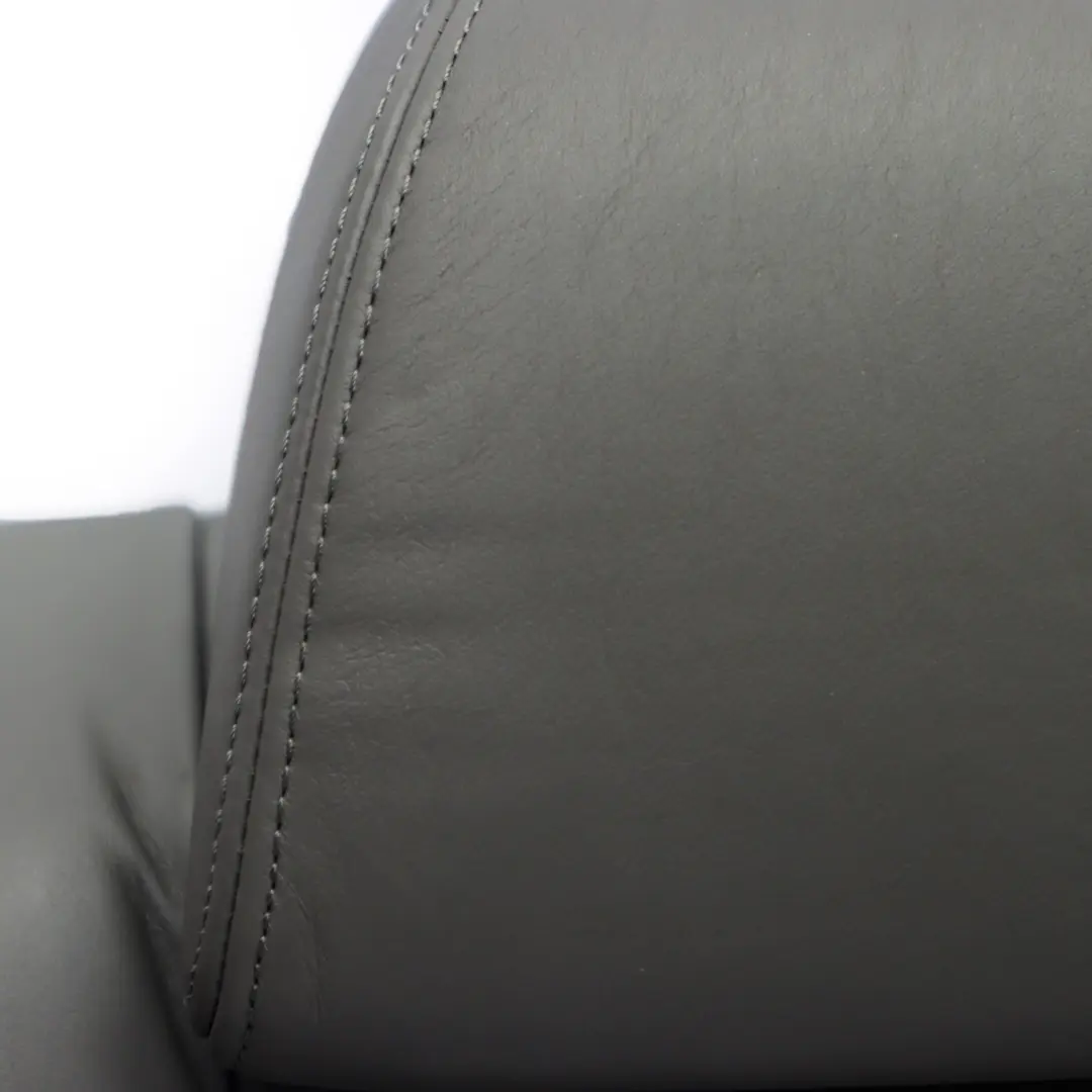 BMW E65 E66 Backrest Rear Seat Right O/S Back Rest Cover Leather Pearl Lava Blue - SKU 7154374 - Part number 7154374