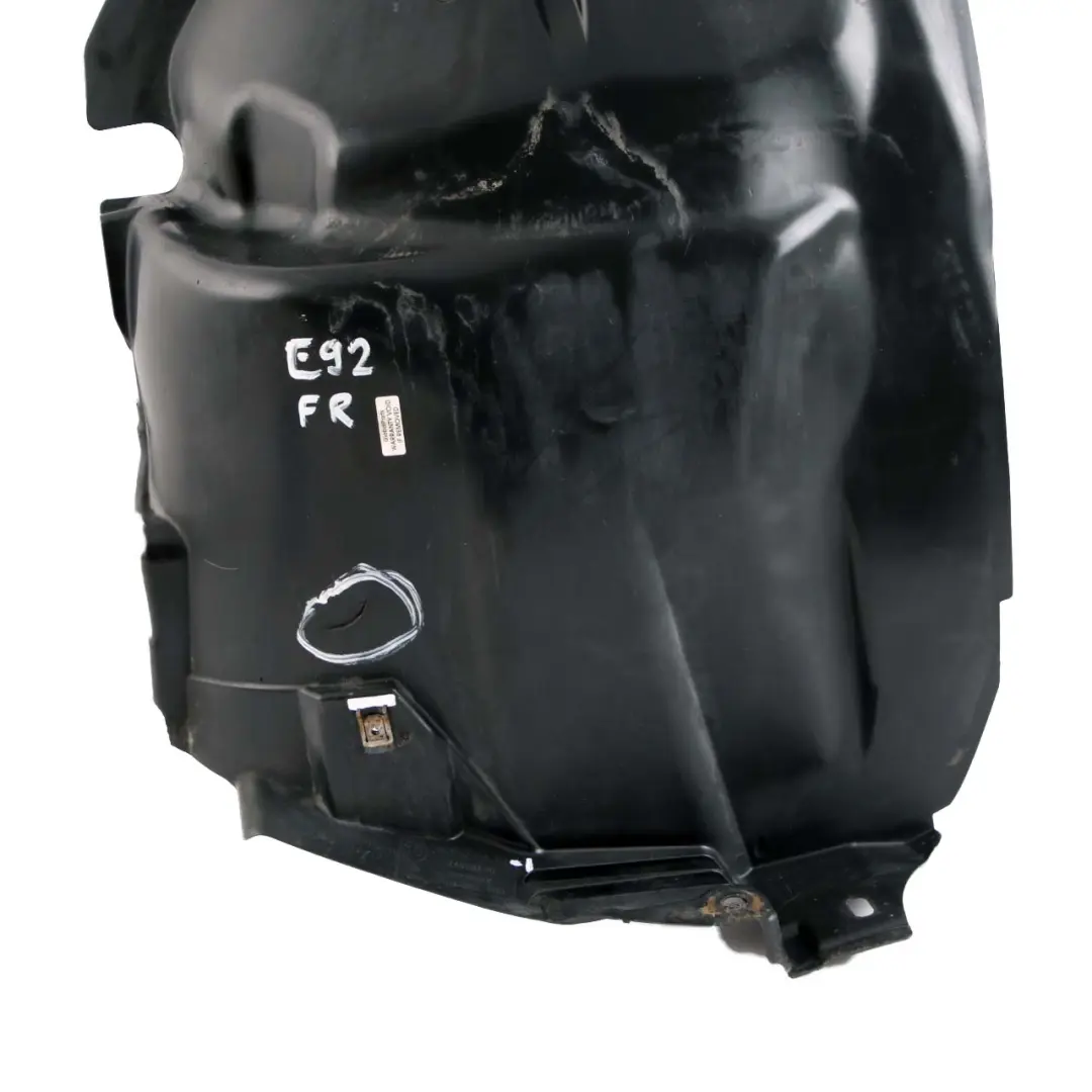 BMW 3 E92 E93 Front Right O/S Wheel Arch Liner Back Section - SKU 7154412-1 - Part number 7154412