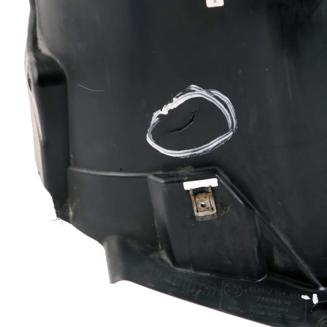 Front Right O/S Wheel Arch Liner Back Section to BMW 3 E92 E93 with Part number 7154412 BMW 3 E92 E93 Front Right O/S Wheel Arch Liner Back Section - SKU 7154412-1 - Part number 7154412