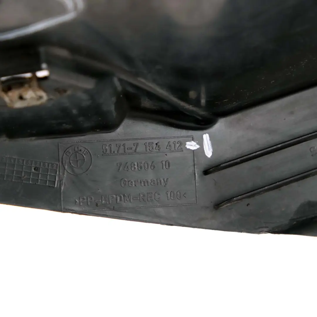 BMW 3 E92 E93 Front Right O/S Wheel Arch Liner Back Section - SKU 7154412-1 - Part number 7154412