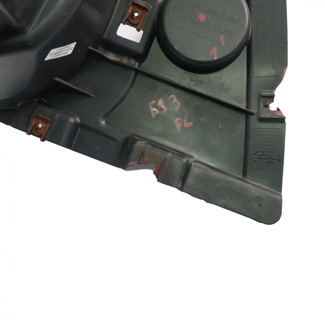 BMW E92 E93 Delantero Izquierdo Seccion Delantera Guardabarros - SKU 7154415-1 - Número de pieza 7154415