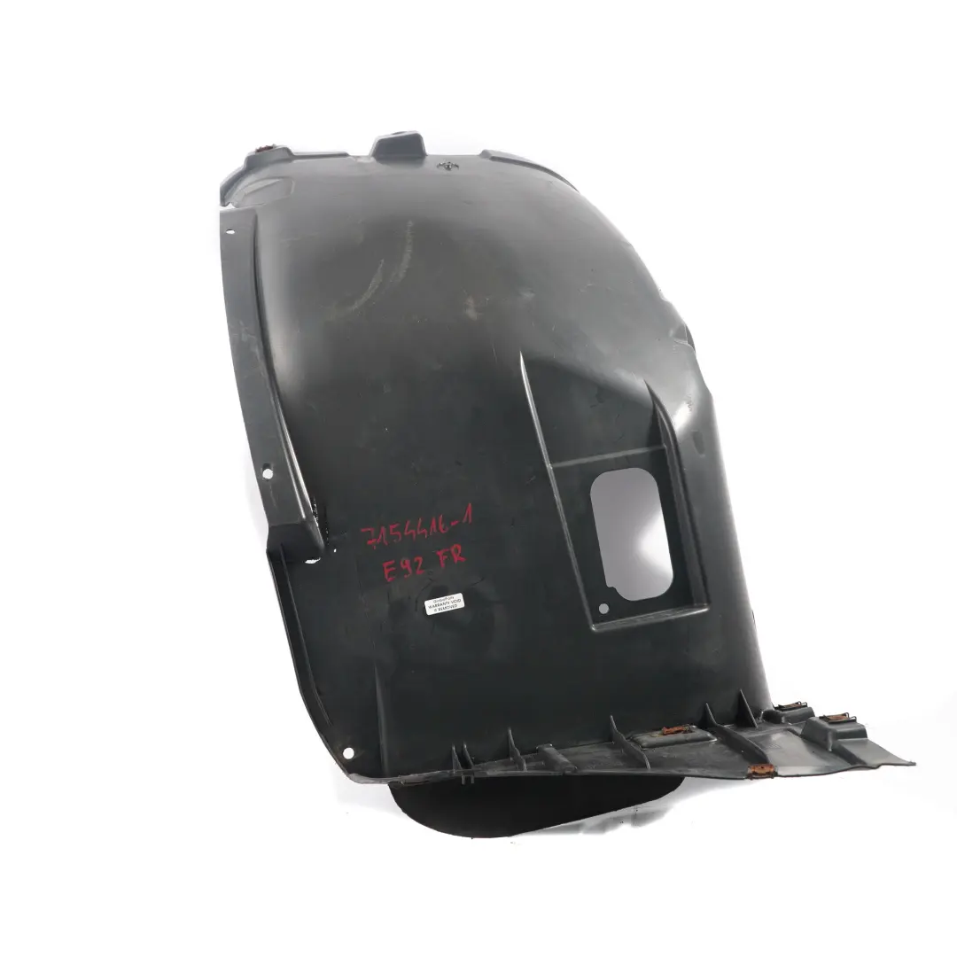 BMW E92 E93 Wheel Arch Front Right O/S Side Liner Front Section - SKU 7154416-1 - Part number 7154416