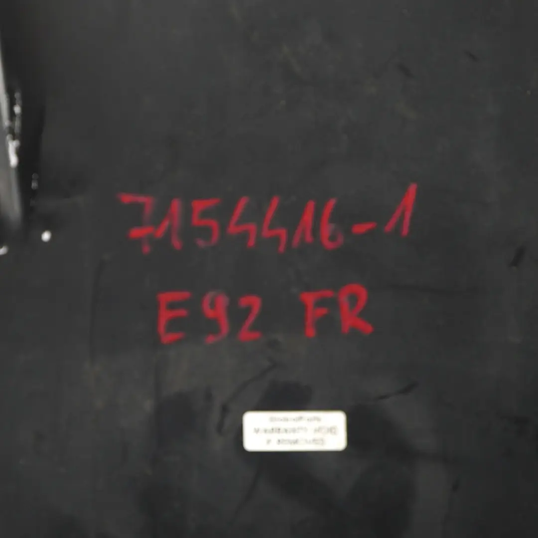 Arch Front Right O/S Side Liner Front Section to BMW E92 E93 Wheel with Part number 7154416 BMW E92 E93 Wheel Arch Front Right O/S Side Liner Front Section - SKU 7154416-1 - Part number 7154416