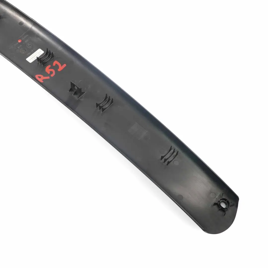 Covering Rear Folding Roof Middle Support Trim to Mini Cabrio R52 with Part number 7154504 Mini Cabrio R52 Covering Rear Folding Roof Middle Support Trim - SKU 7154504 - Part number 7154504