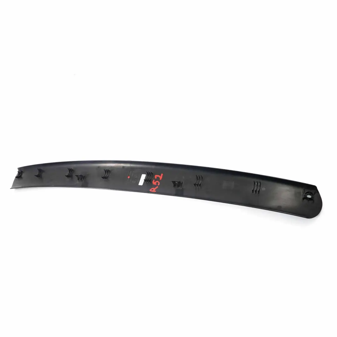 Covering Rear Folding Roof Middle Support Trim to Mini Cabrio R52 with Part number 7154504 Mini Cabrio R52 Covering Rear Folding Roof Middle Support Trim - SKU 7154504 - Part number 7154504