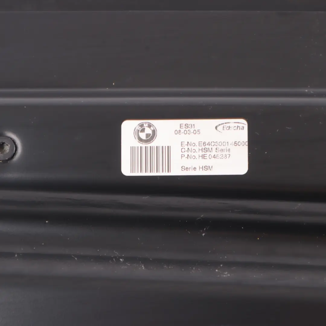 BMW E64 Convertible Folding Top Rear Window Lifter Regulator Glazing - SKU 7154653-1 - Part number 7154653
