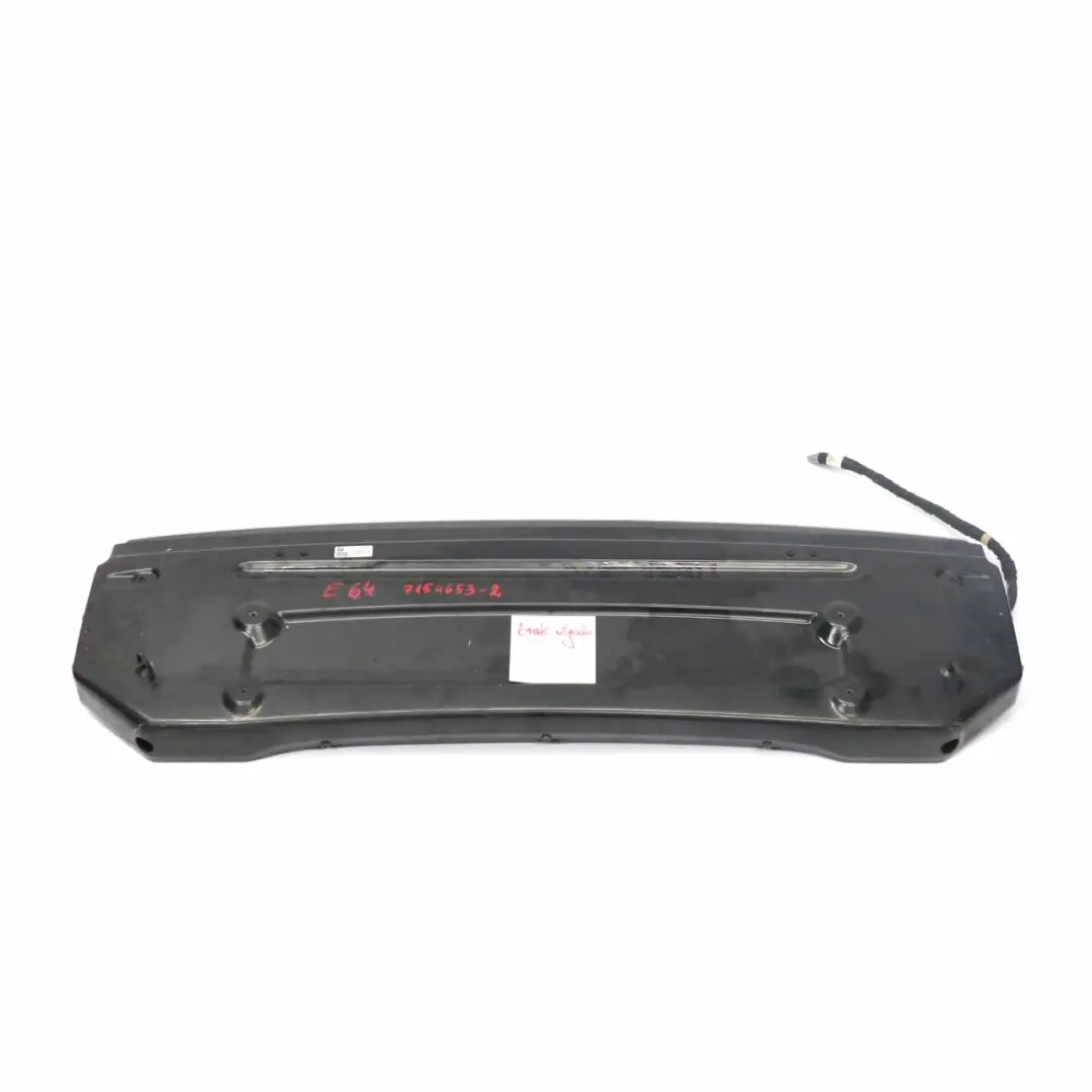 BMW E64 Convertible Folding Top Rear Window Lifter Regulator Glazing - SKU 7154653-2 - Part number 7154653